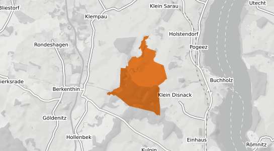 Mietspiegelkarte Gross Disnack